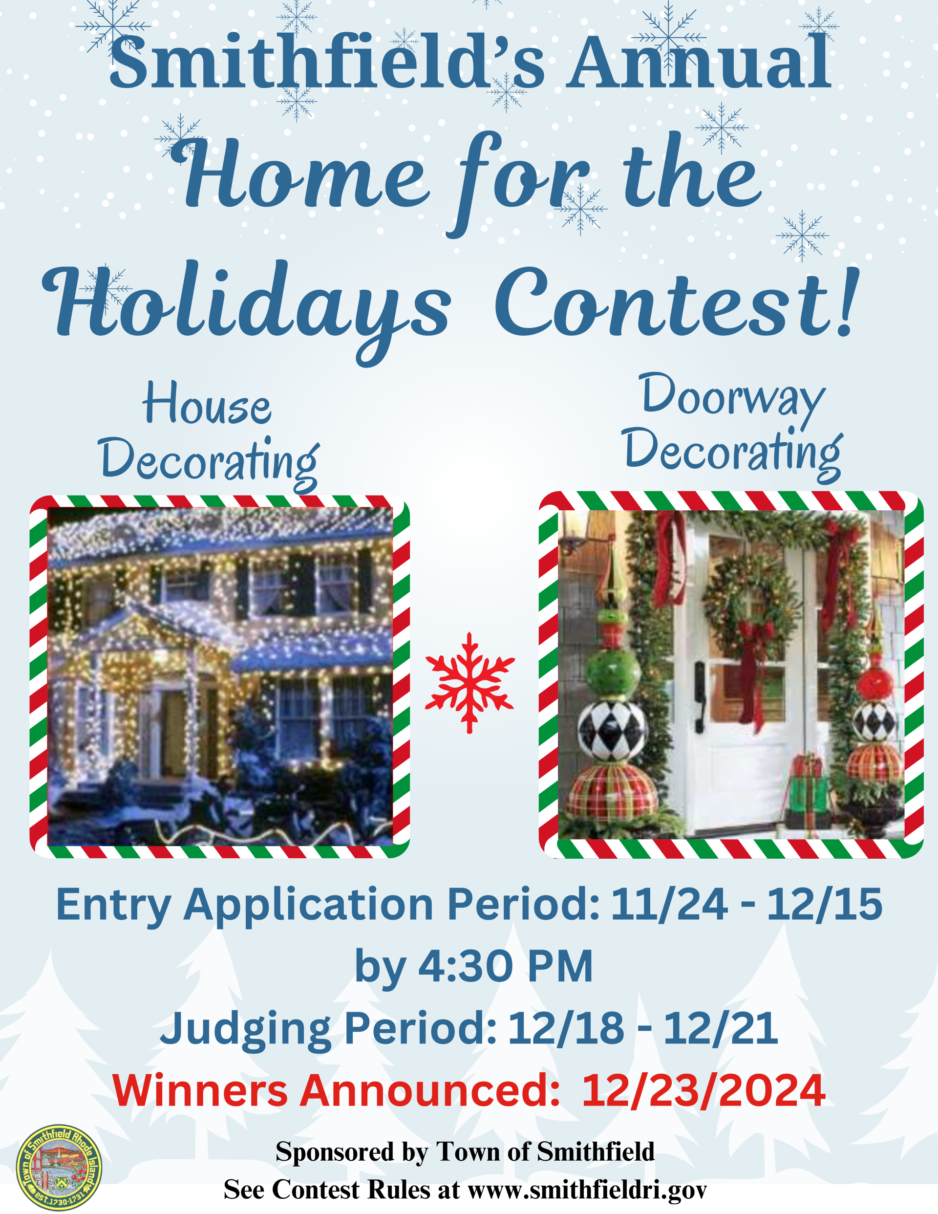 Home for the Holidays House & Door Decorating Contest 2024