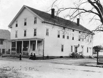 Tobey’s General Store where Oscar Tobey not only ran his business, but administered his office as Smithfield’s Town Clerk.